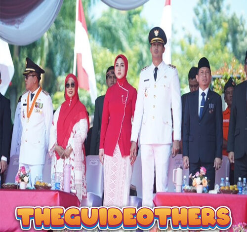 8 Gaya Merah-Putih Margin Wieheerm, Istri Wabup Perdana Ikut Upacara HUT RI